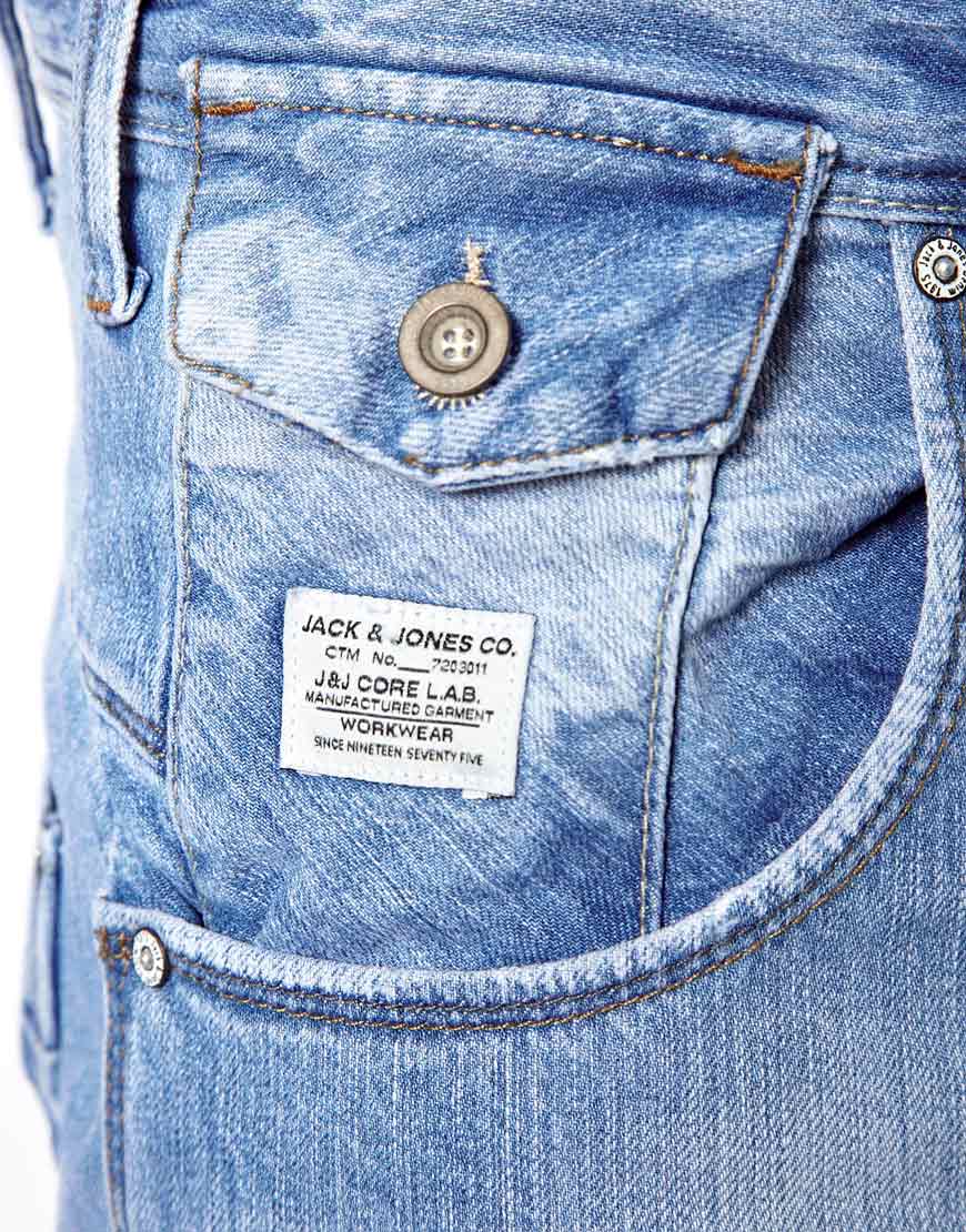 STAN OSAKA DRESS BLUE Herren Jeans Hose Anti Fit JACK & JONES NEU 