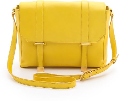 Marc By Marc Jacobs Natural Selection Messenger Bag in Yellow | Lyst