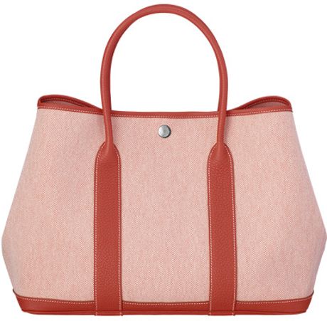 Hermes Garden Party in Red (blue3) - Lyst