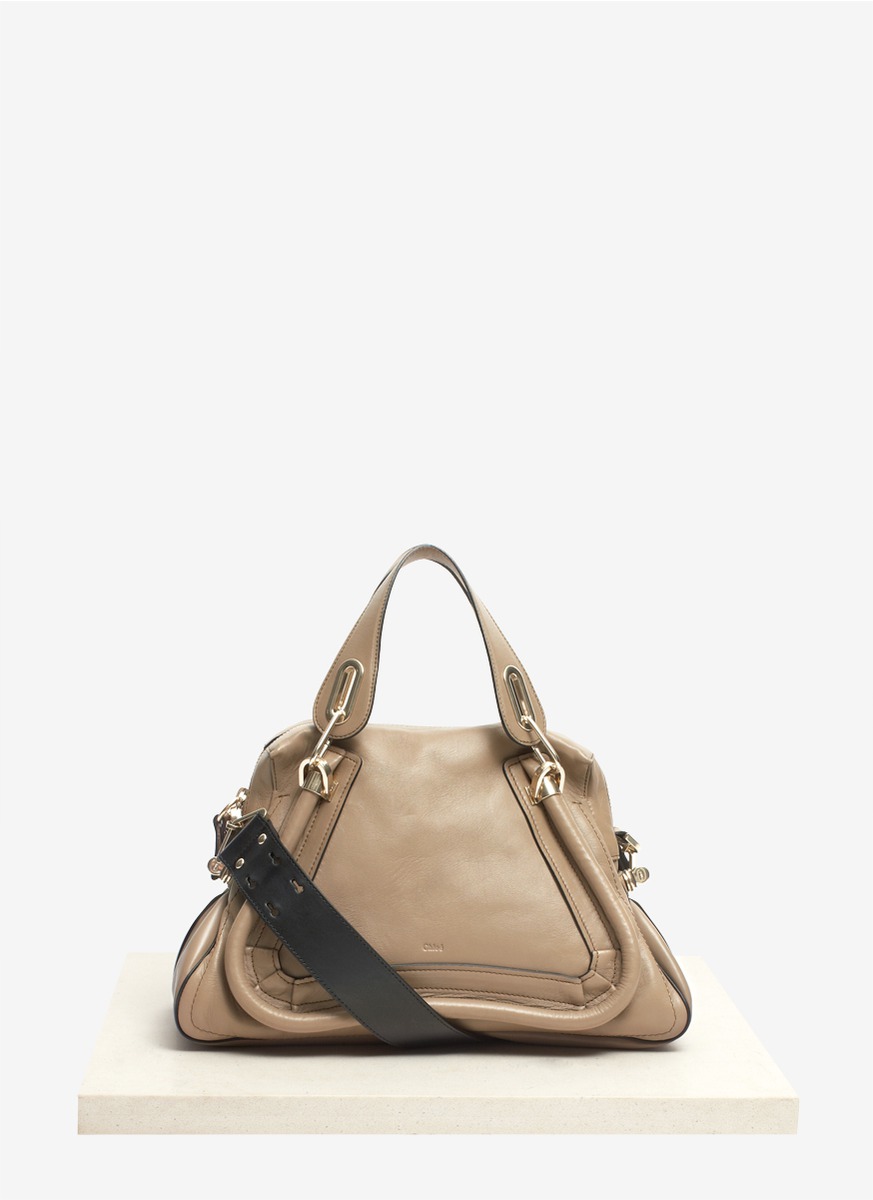 Lyst Chloé Paraty Medium Thick Strap Shoulder Bag In Brown Gallery