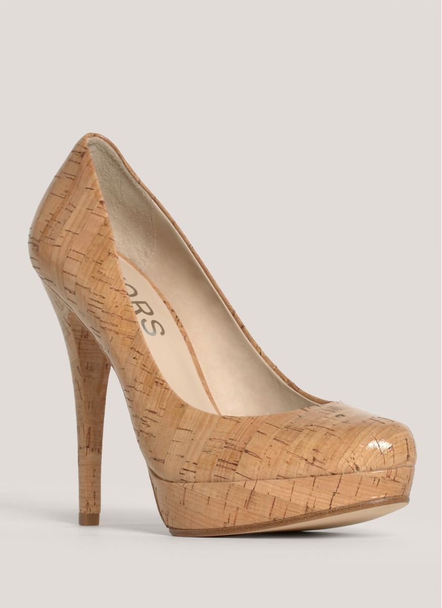 cork platform pumps