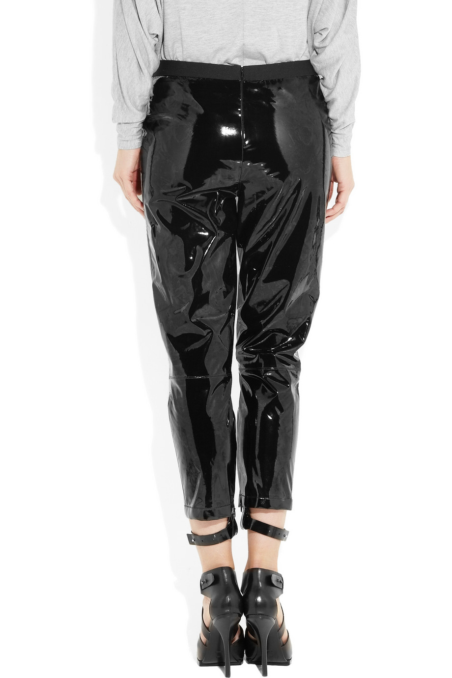 les chiffoniers leather leggings