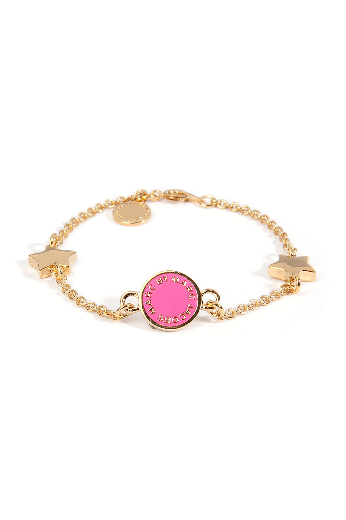 Marc by marc jacobs Medley Classic Marc Bracelet in Knockout Pink in ...