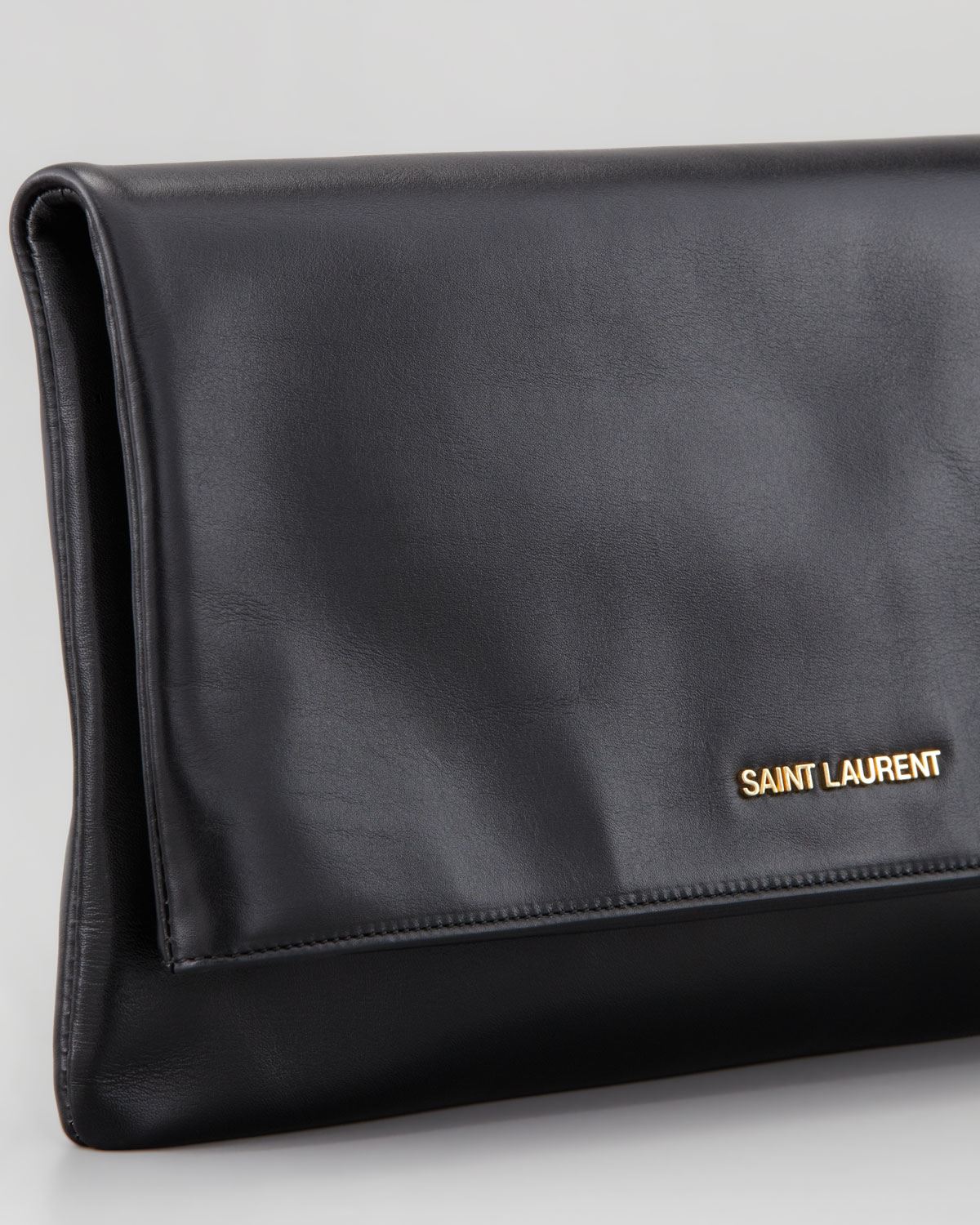 oversized foldover clutch