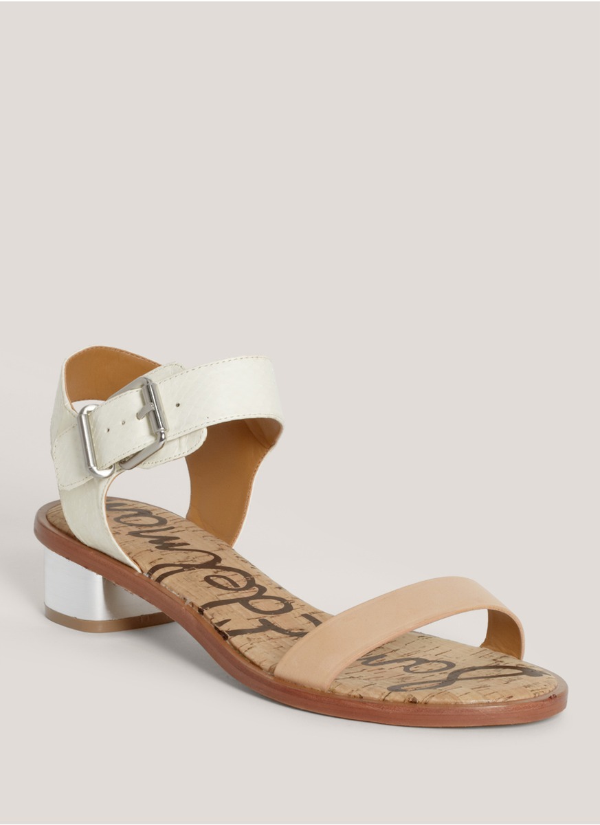 sam edelman white sandals