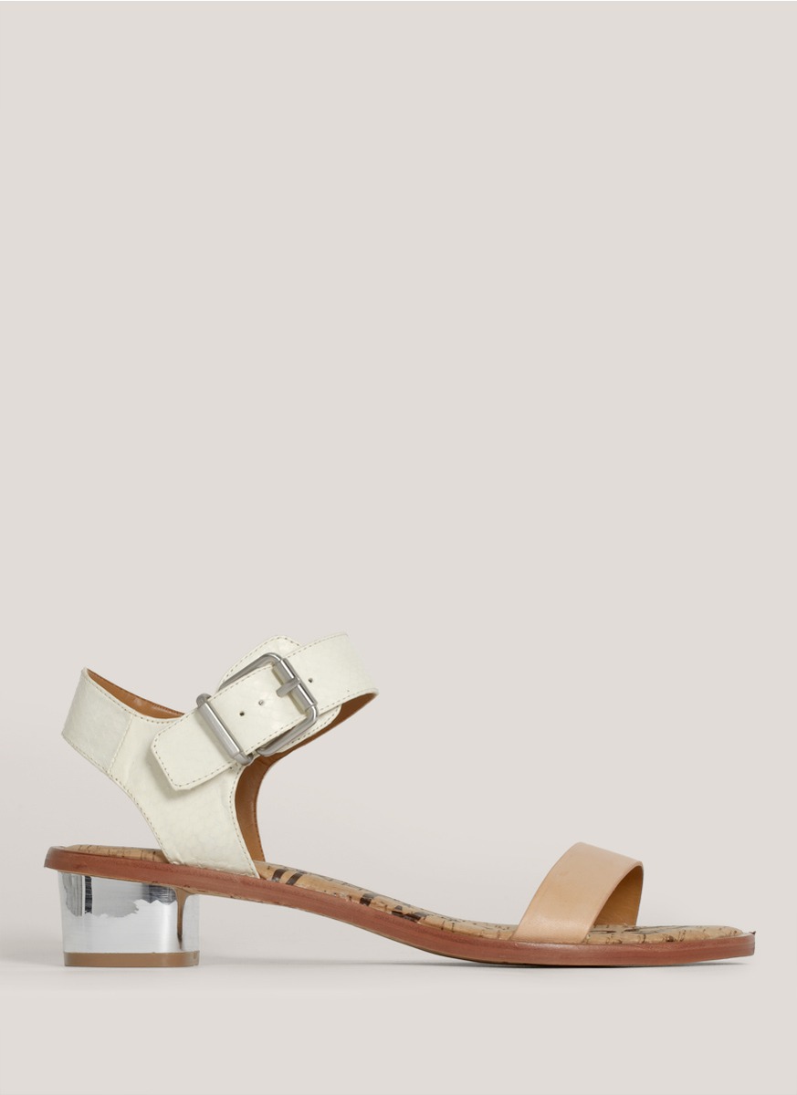 sam edelman white sandals