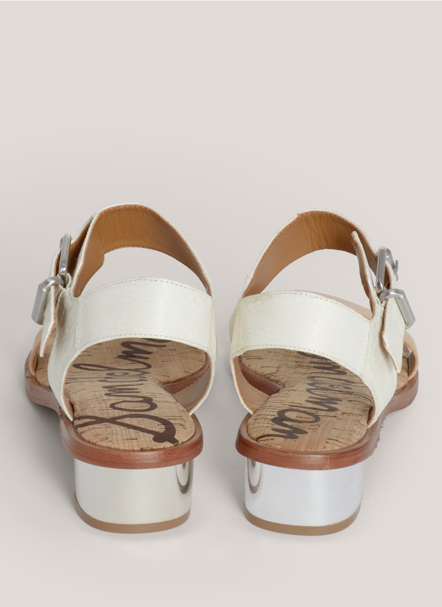 sam edelman white sandals