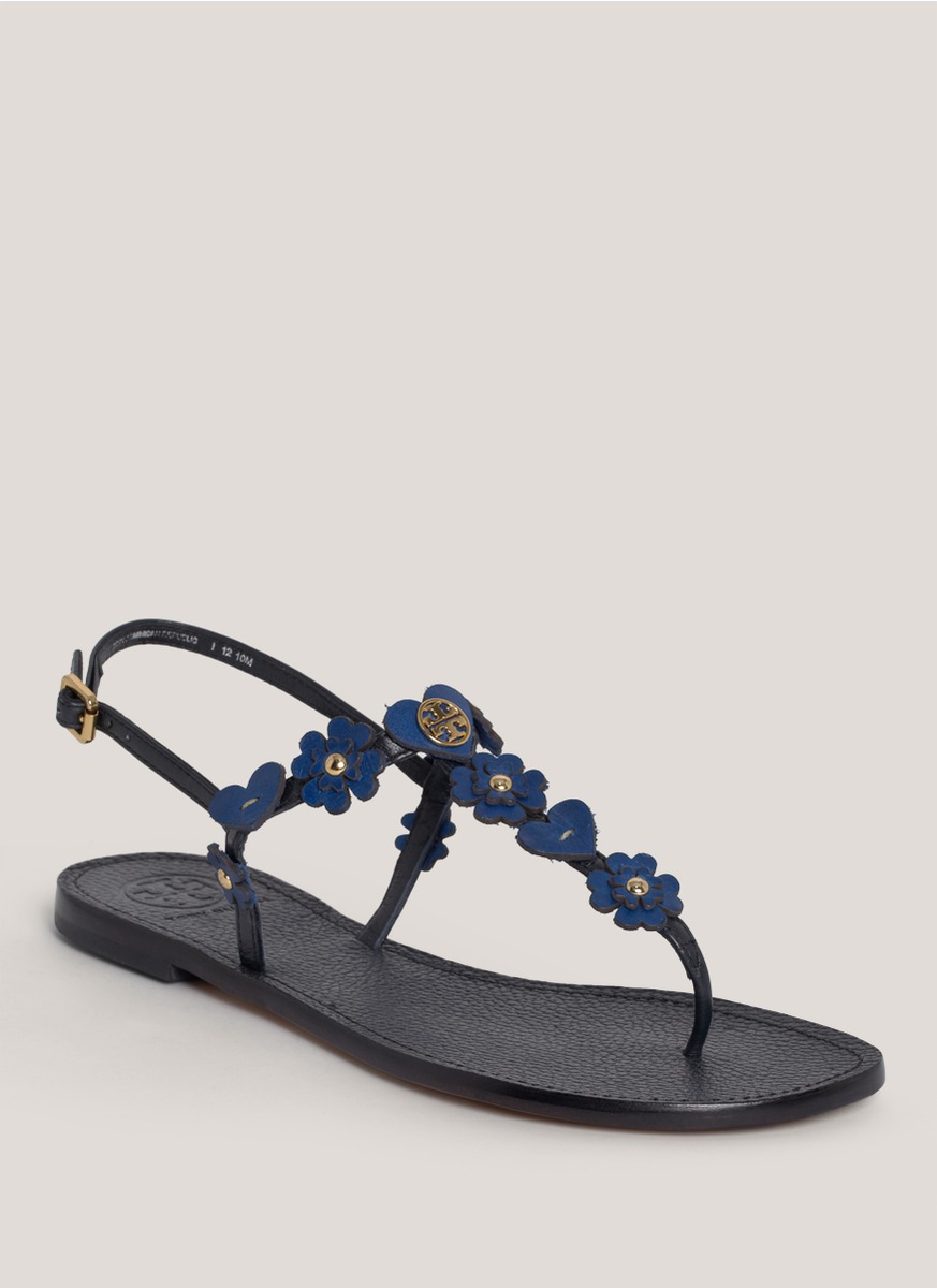 tory burch turquoise sandals