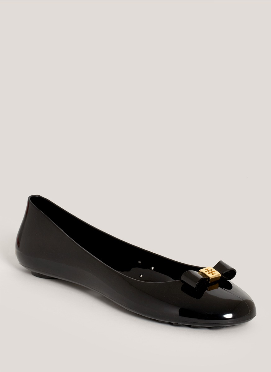 tory burch jelly ballet flats