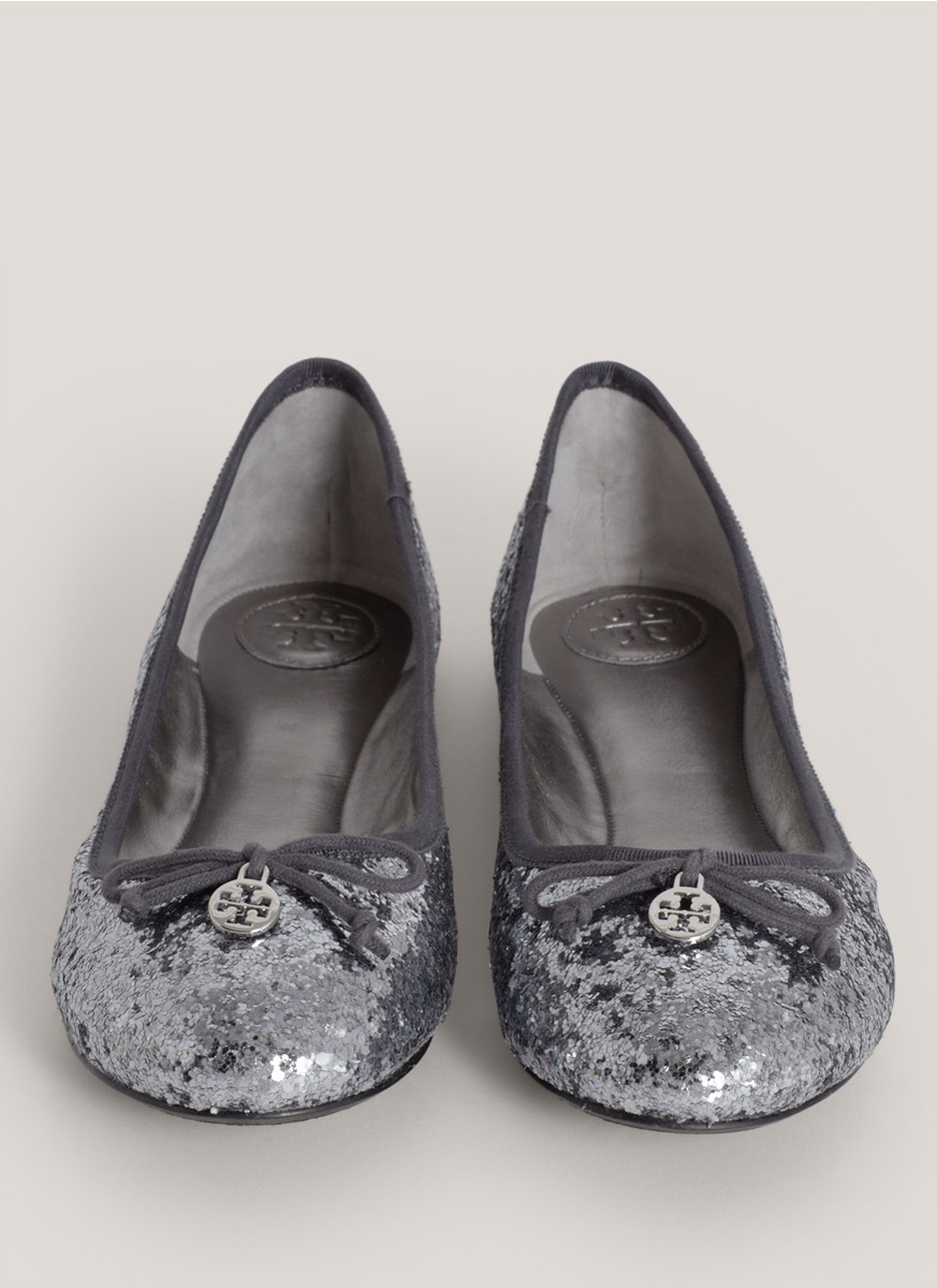 tory burch sparkle flats