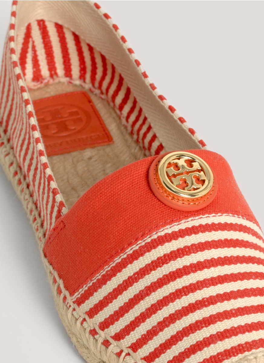 tory burch striped espadrilles