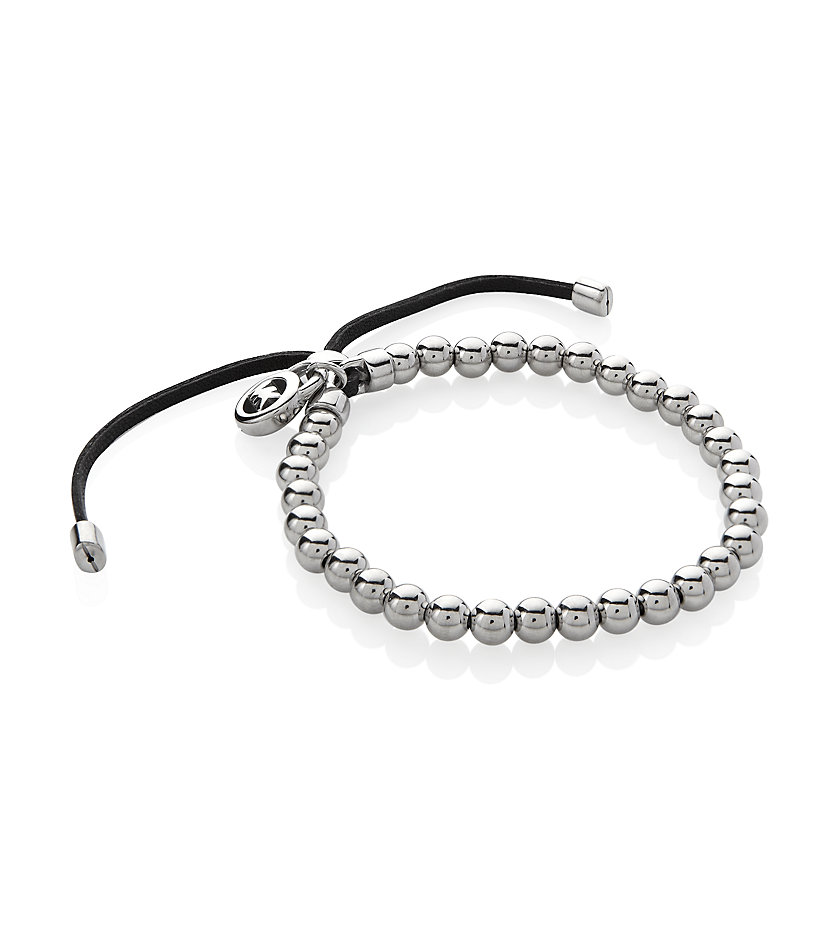 Michael Kors Silver Beaded Bracelet Deals, SAVE 50%.