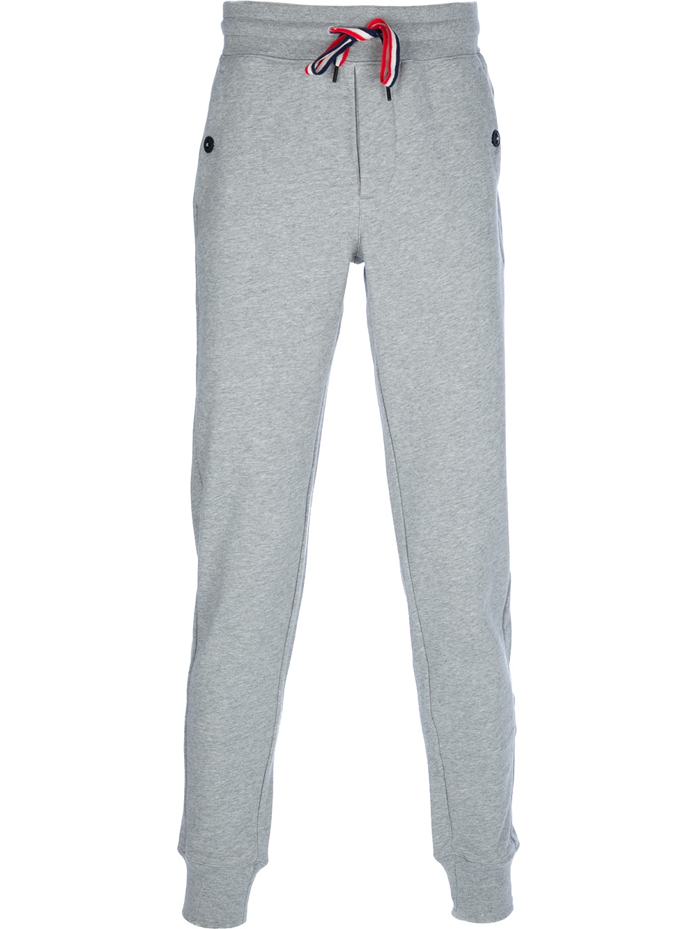 Moncler Tapered Track Pants in Grey (Gray) for Men - Lyst