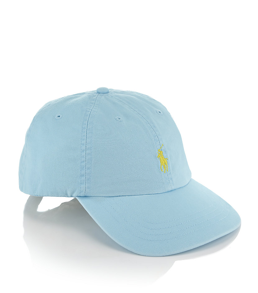 baby blue polo hat