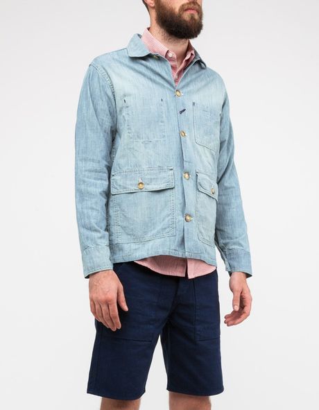 Rogue Territory The Willard Field Jacket in Blue for Men (wash me over ...