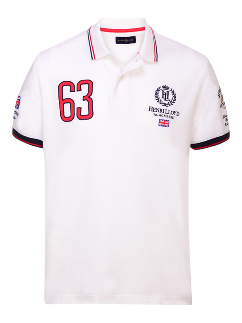 Henri Lloyd Great Britain Round The World Race Polo Shirt in White for Men  | Lyst UK