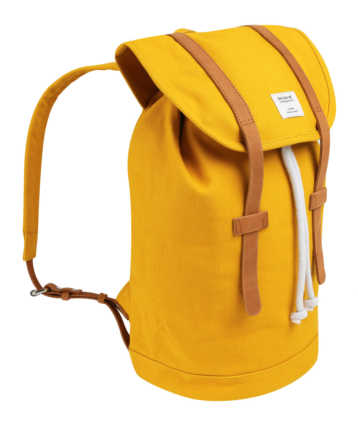 mens yellow backpack