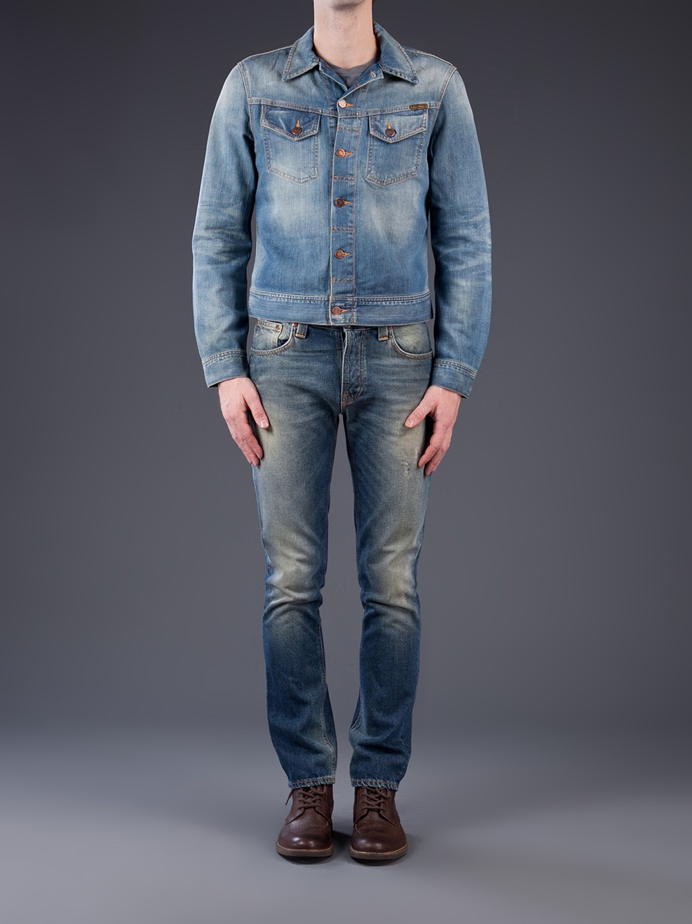 Nudie Jeans Conny Denim Jacket in Blue for Men | Lyst UK