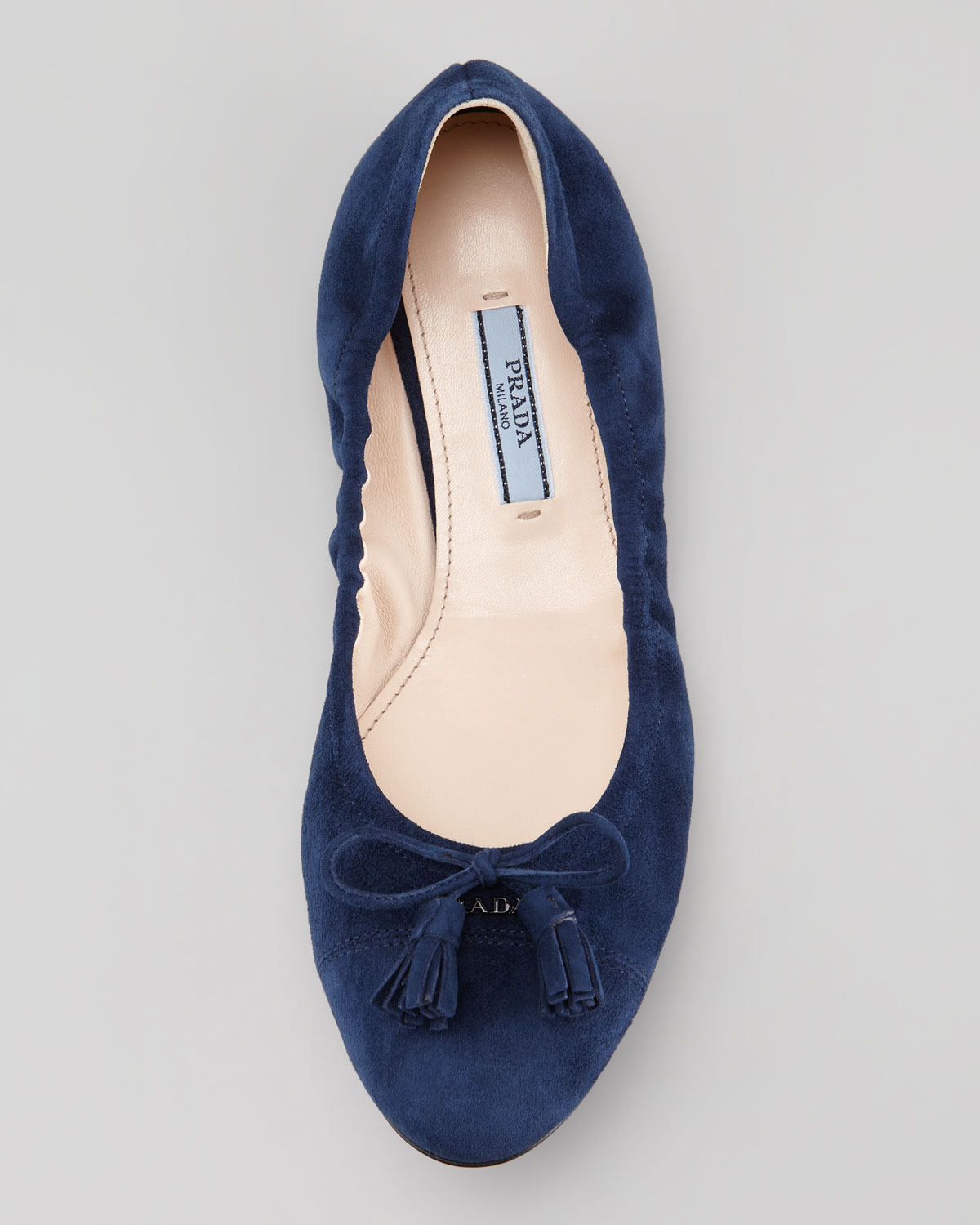 tassel ballerina flats