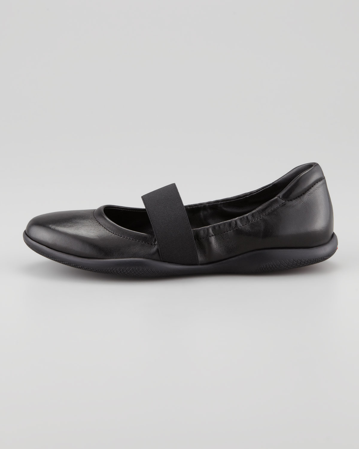 elasticated ballerina flats