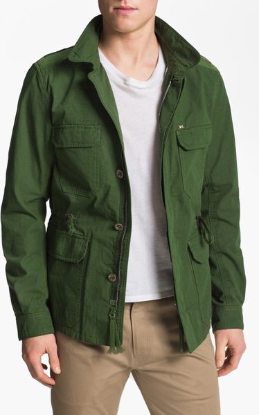 Diesel Jarmatocer Ripstop Field Jacket in Green for Men | Lyst