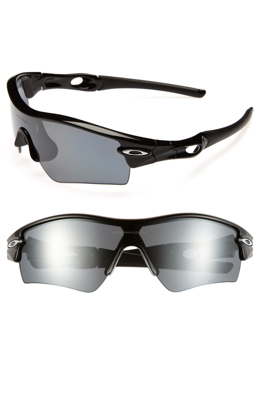 Oakley 'Radar Path' Polarized Sunglasses - Jet Black in Black for Men