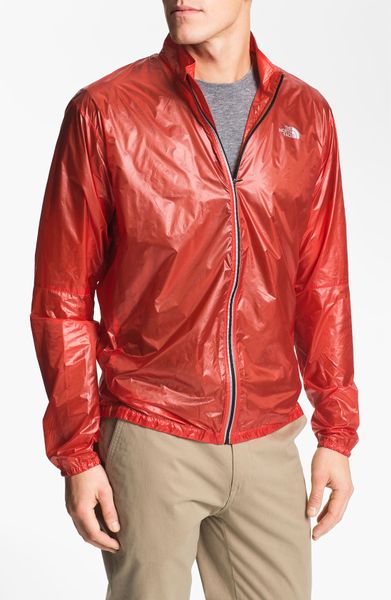The North Face Accomack Packable Nylon Jacket in Red for Men ...