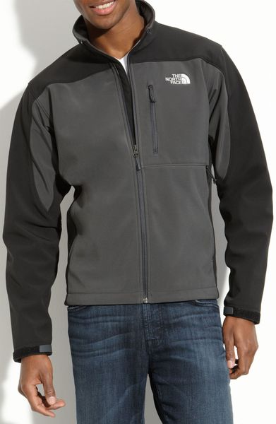 The North Face Apex Bionic Soft Shell Jacket in Gray for Men (grey) | Lyst