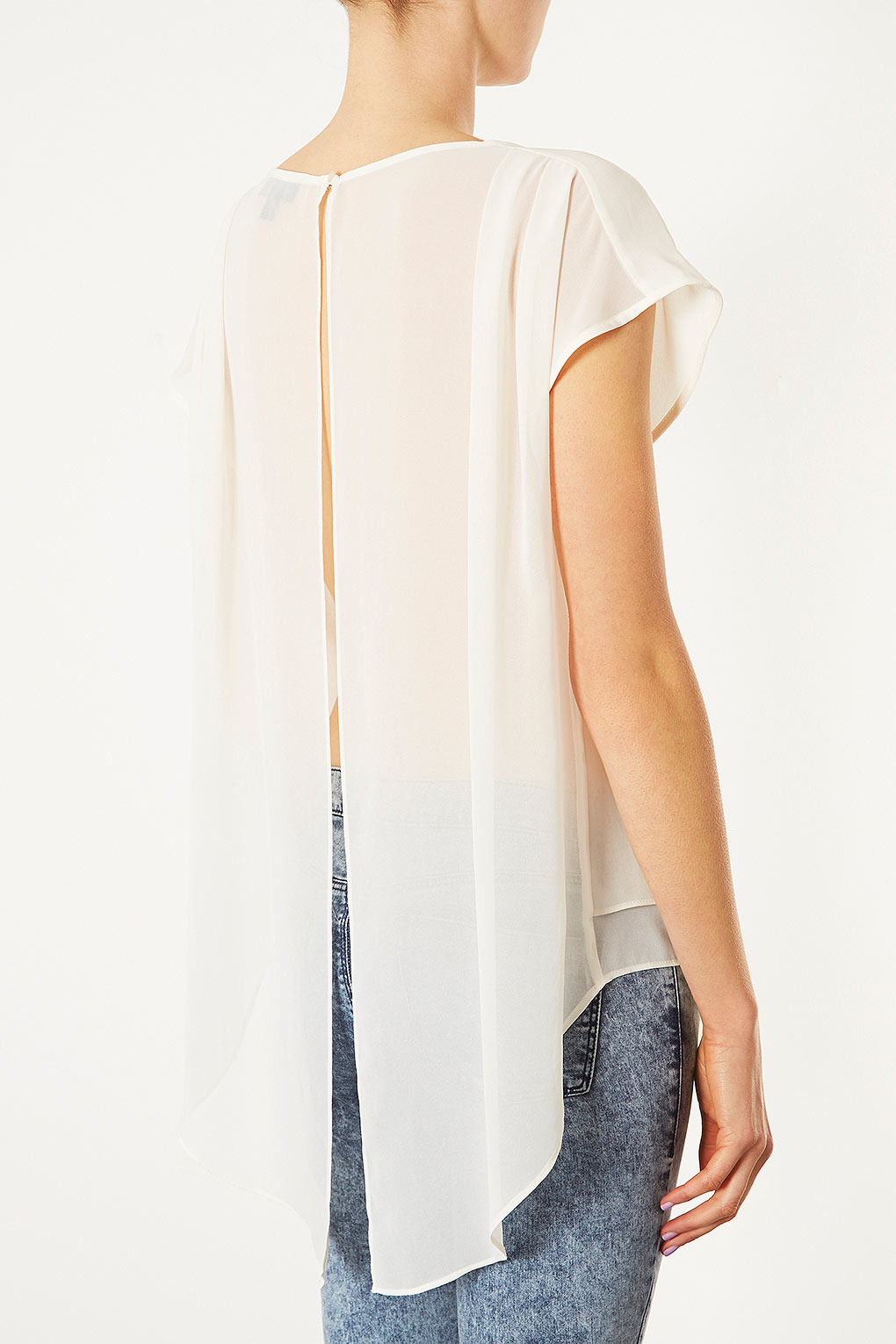 topshop silk blouse