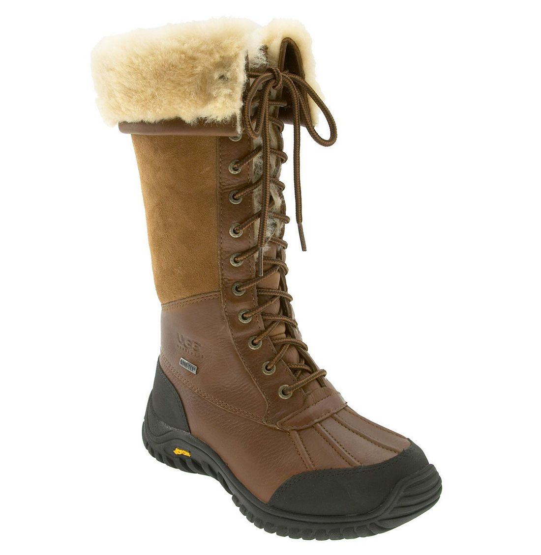 Ugg Caramel Adirondack Tall Boots in Khaki (Chestnut) | Lyst