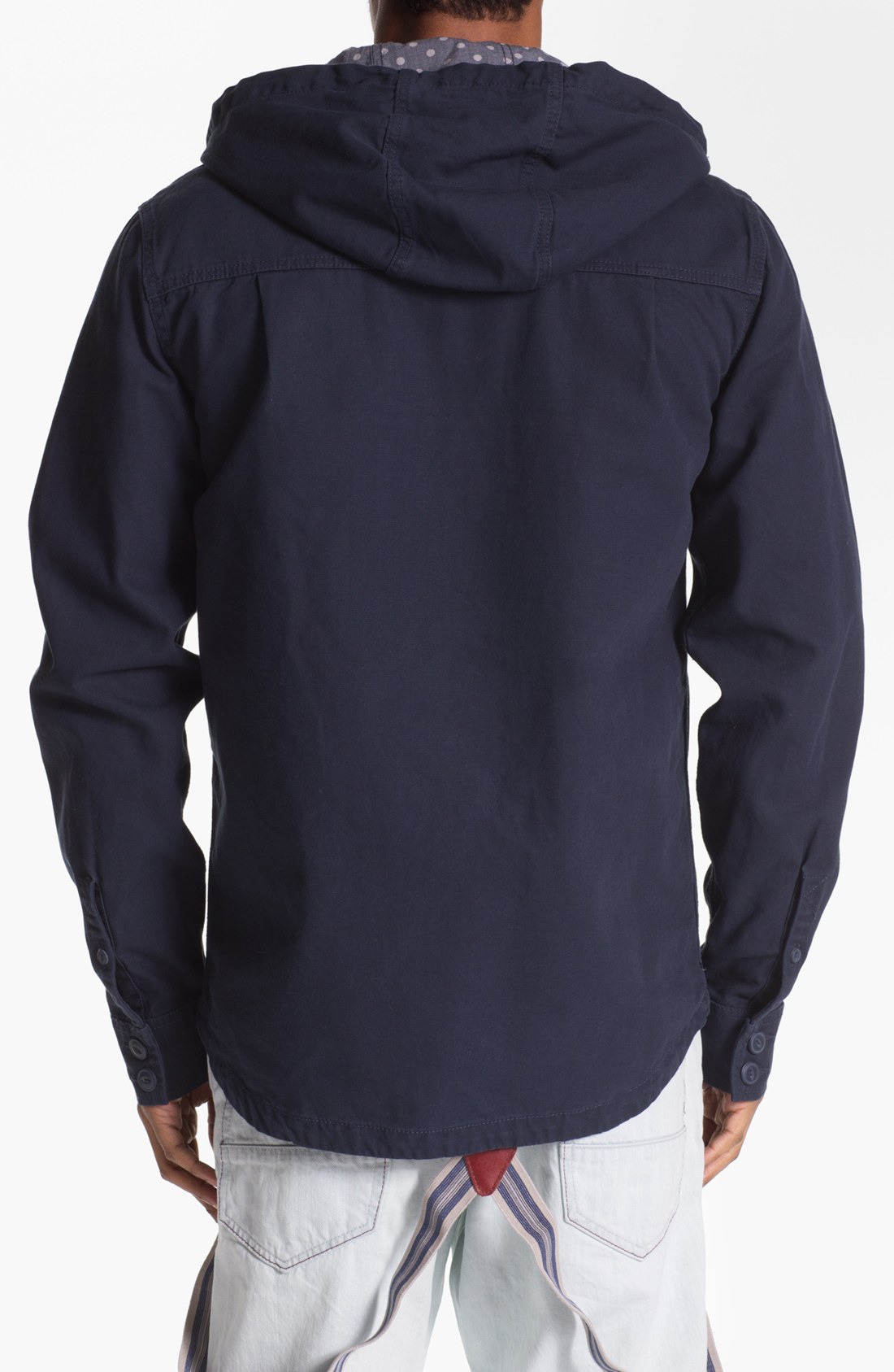 Vans Lismore Hooded Cotton Canvas Jacket in Blue for Men (eclipse) Lyst