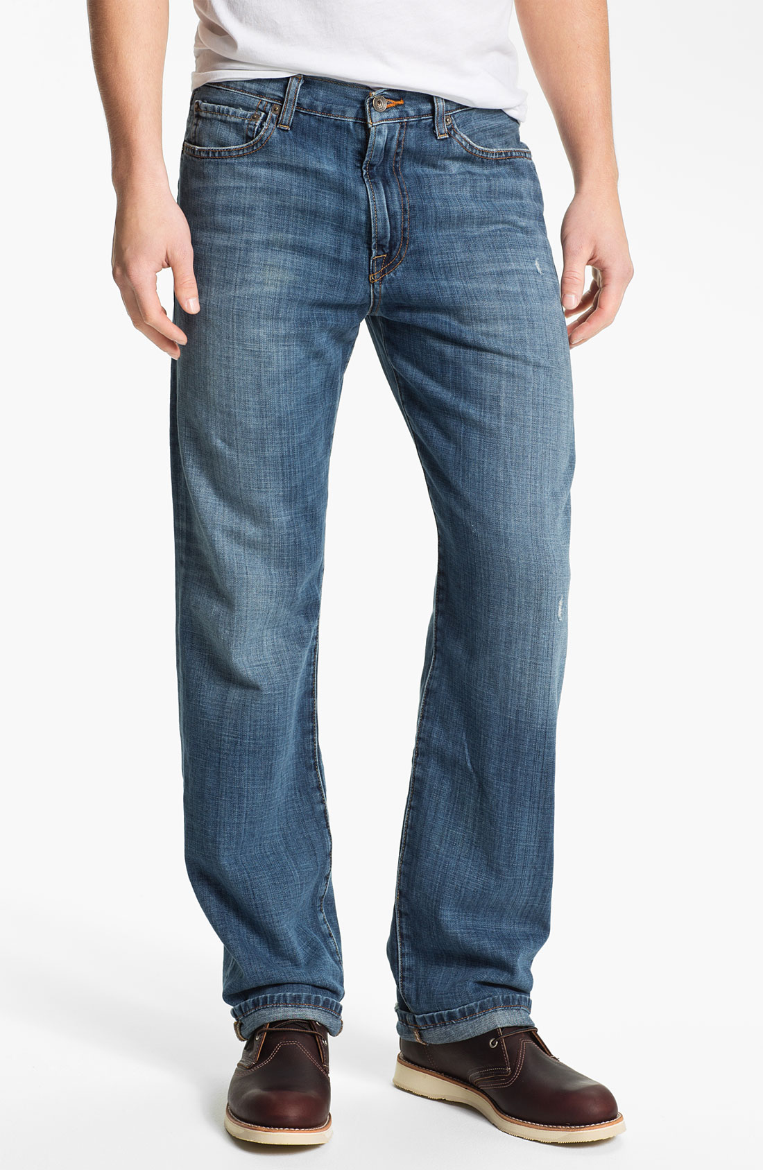Lucky Brand 329 Classic Straight Leg Jeans in Blue for Men (light ...