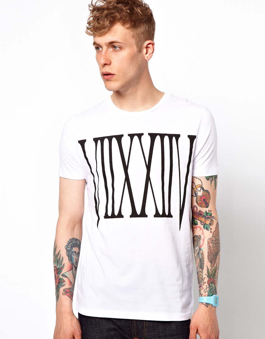 roman numeral shirt