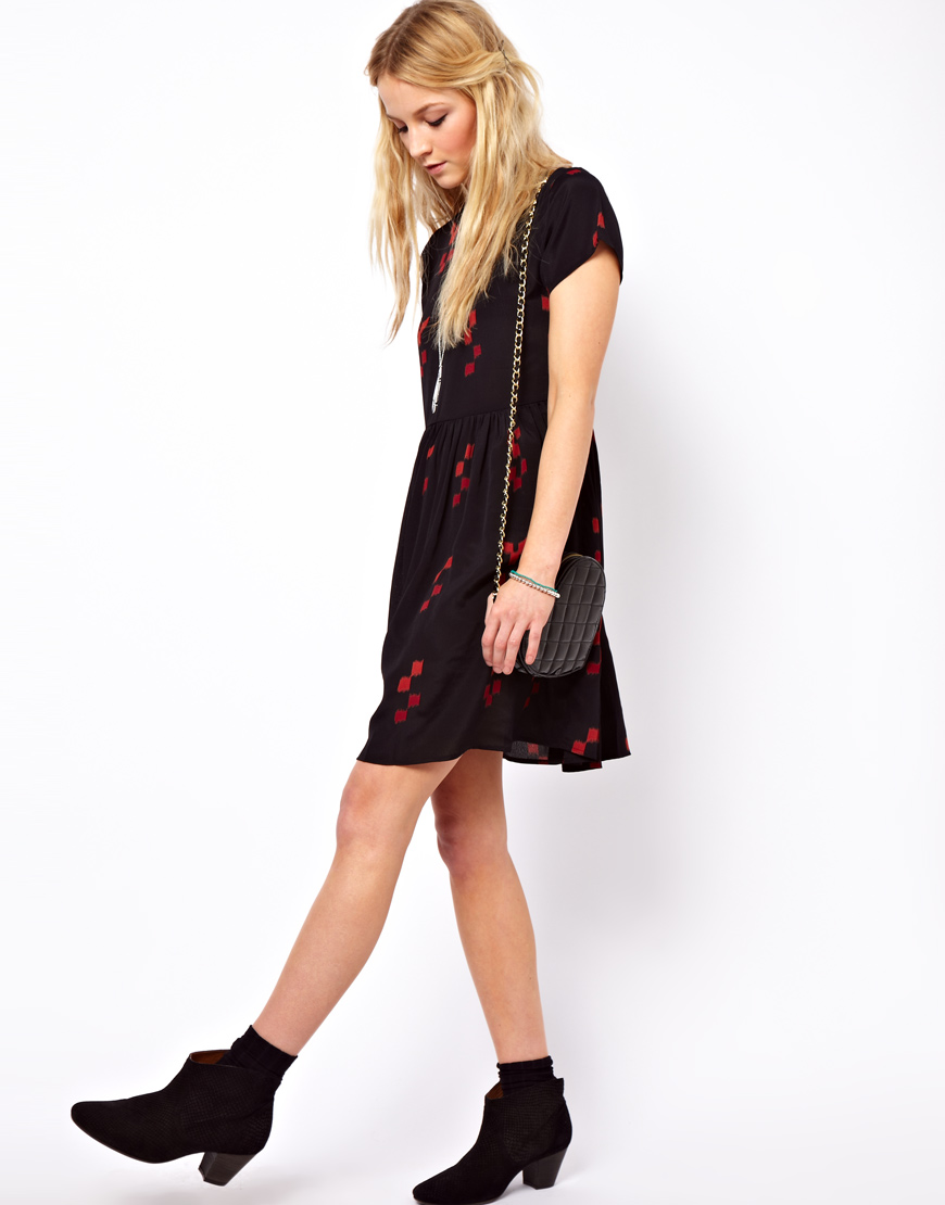 festival smock dress