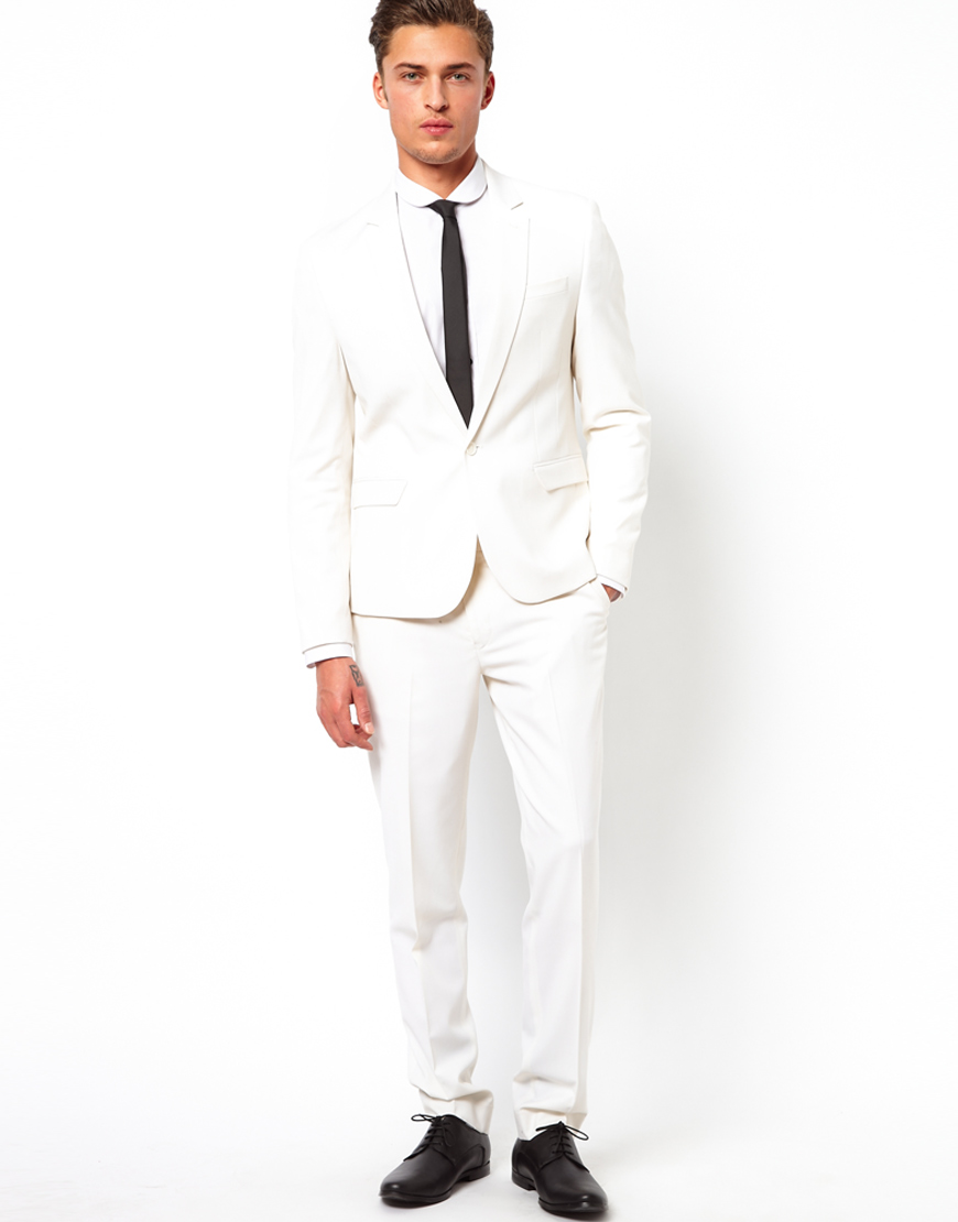 All Listings Buy River Island Men's White Skinny Suit Jacket. Similar products also available. SALE now on!Price: $