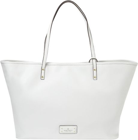 Nine West Hamptons Tote in White | Lyst