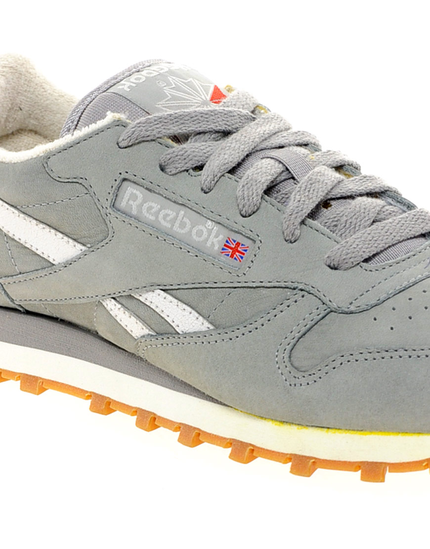 reebok classic vintage grey trainers