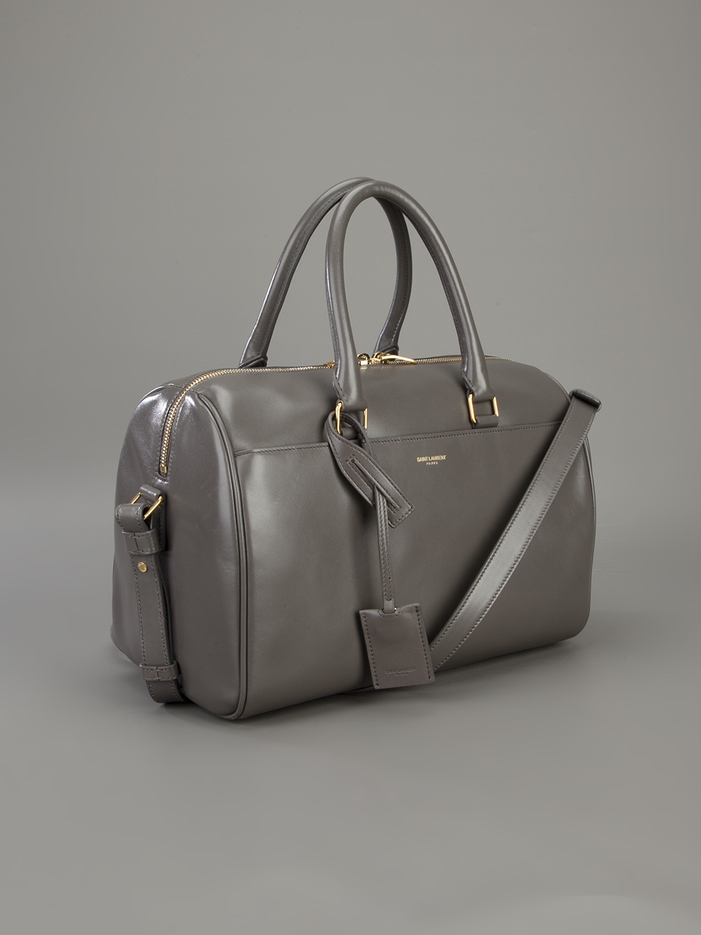 Saint Laurent Small Duffle Bag in Grey (Gray) Lyst