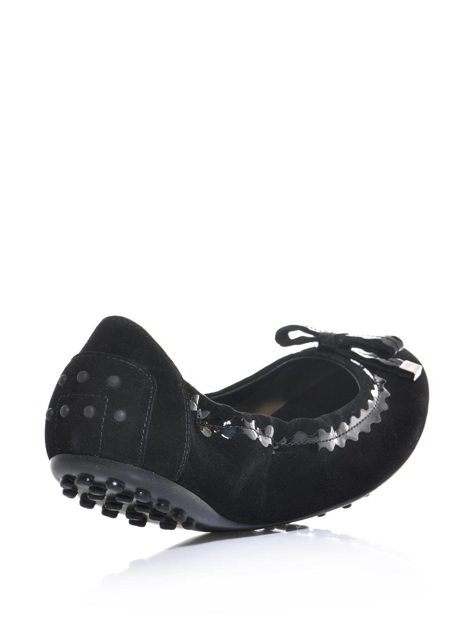 tods ballerina shoes