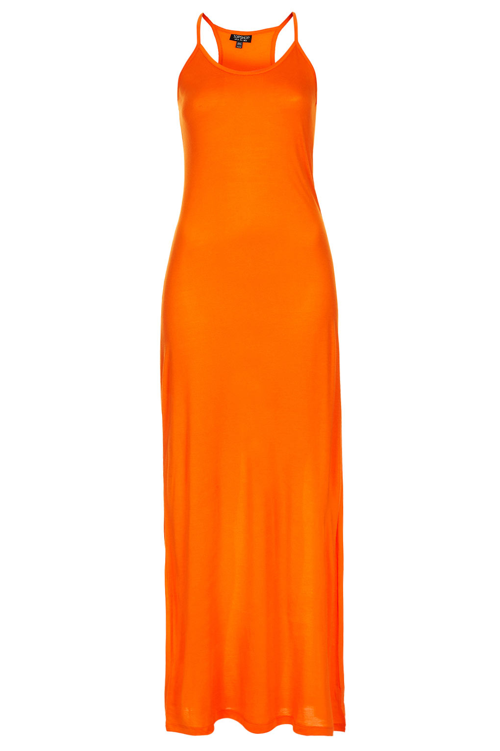 Lyst Strappy Cami Maxi Dress in Orange