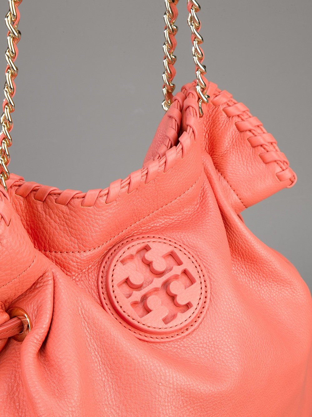 tory burch marion center zip tote