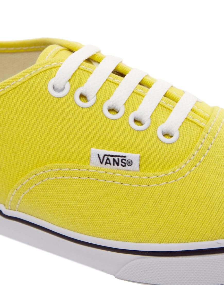 vans lo pro yellow