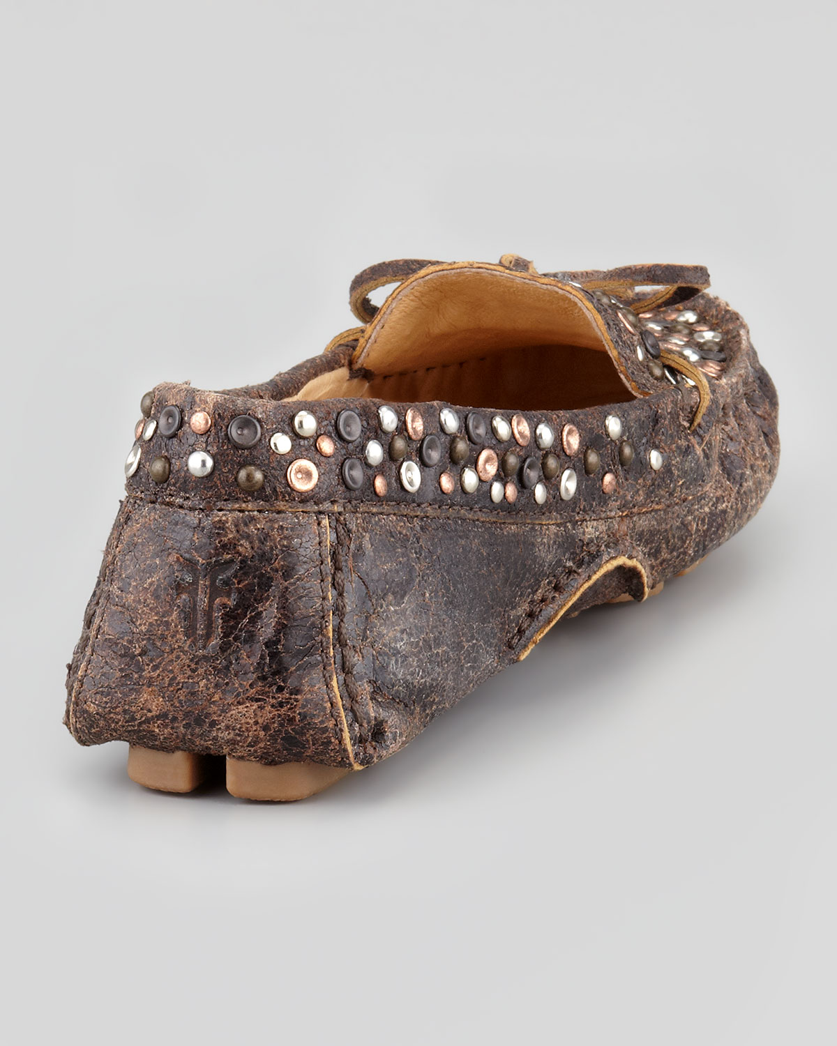frye studded flats