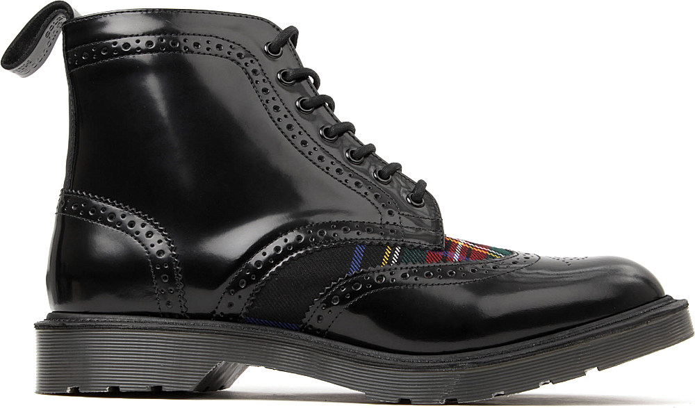 Dr. Martens Anthony Leather Brogue Boots in Brown for Men Lyst