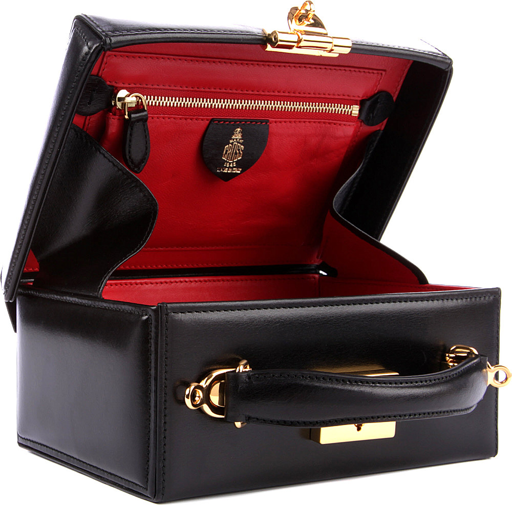 Mark Cross Mini Trunk Bag in Black Lyst