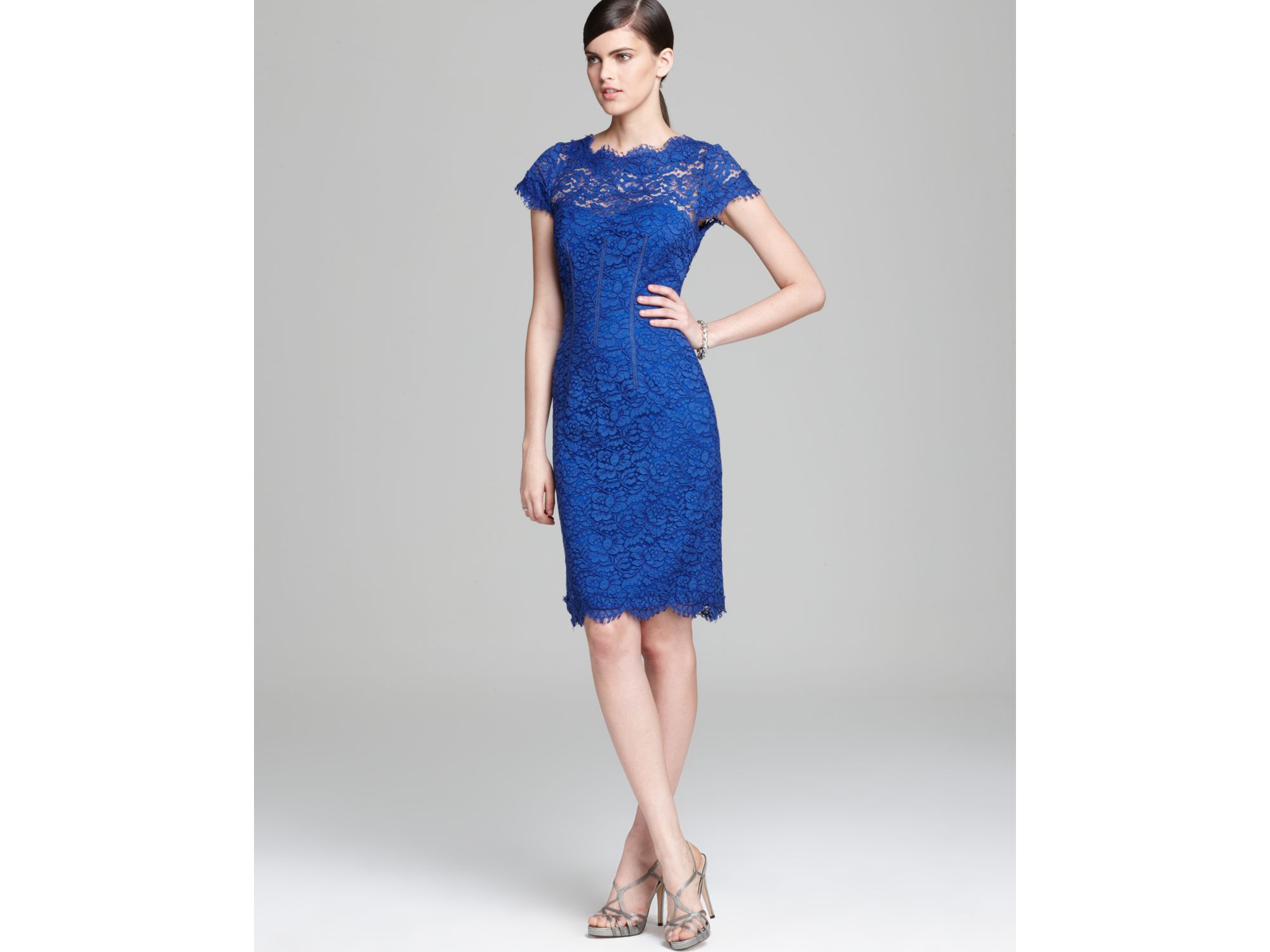 Lace Dress Cap Sleeve Sheath Lace Dress Cap Sleeve Sheath
