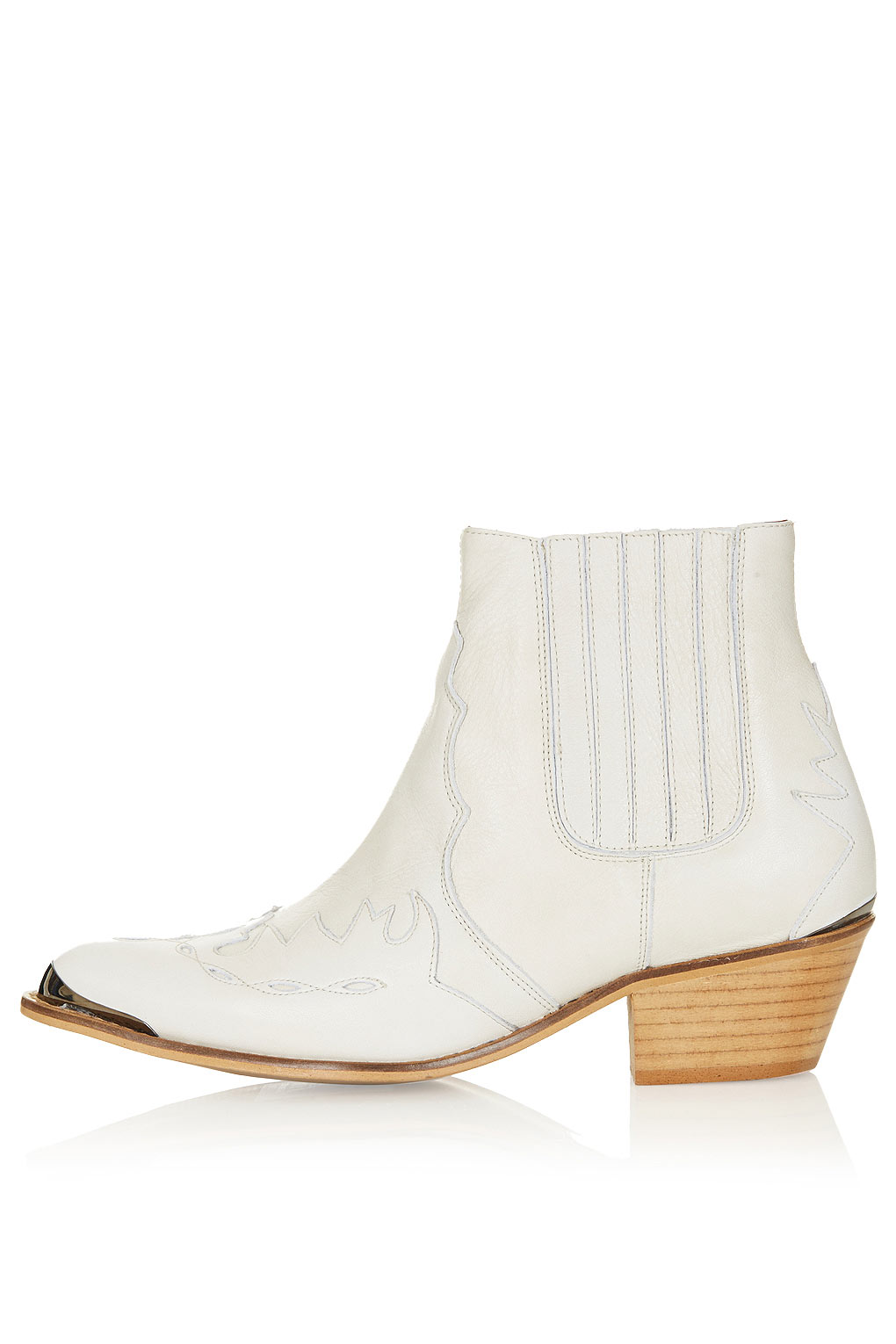 topshop white boots