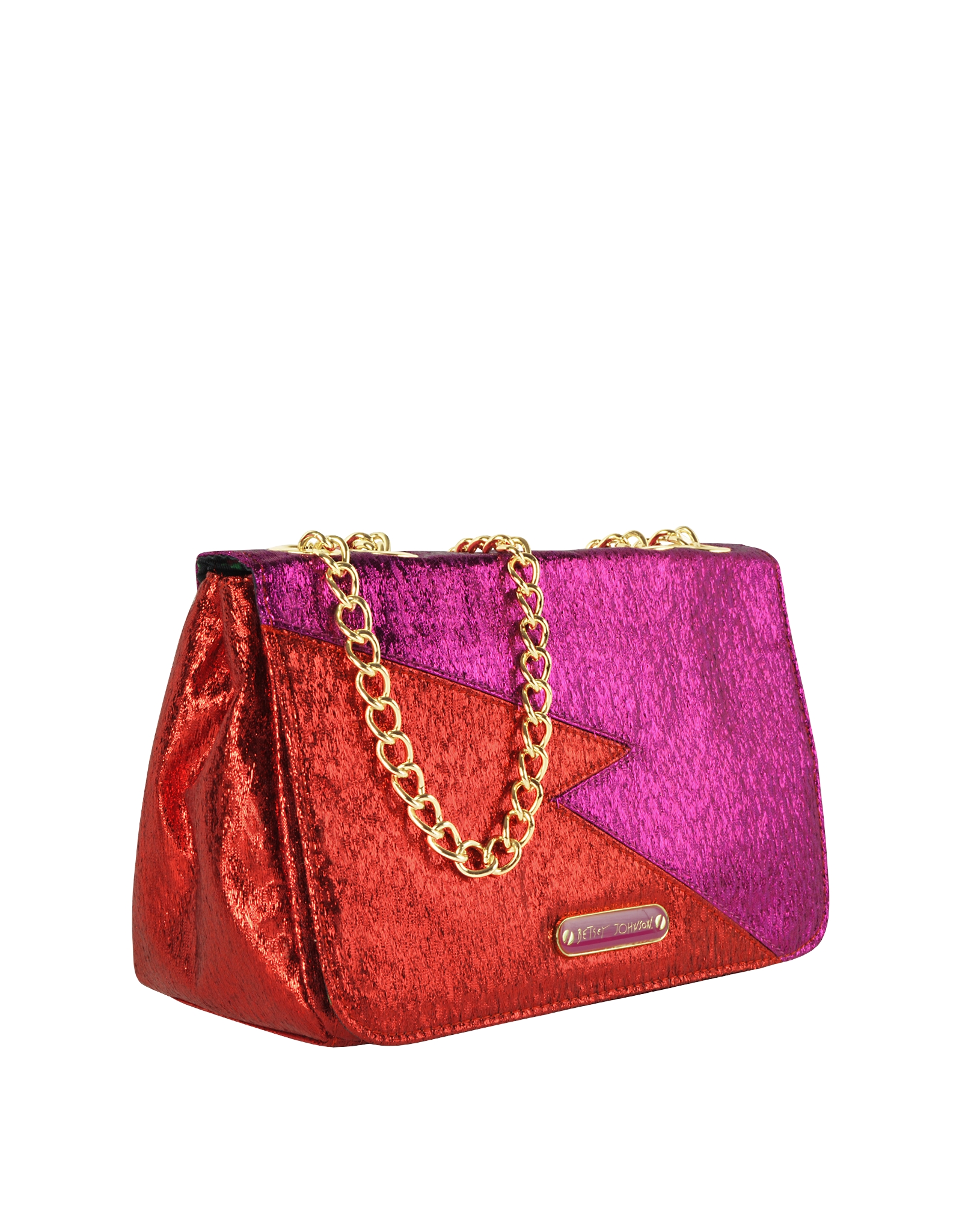 betsey johnson neon bag