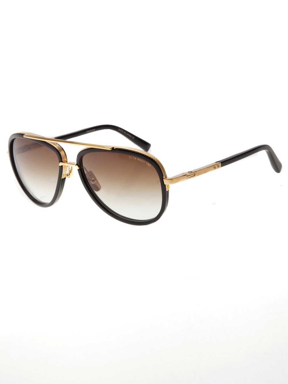 Dita Mach Two Sunglasses in Gold for Men | Lyst