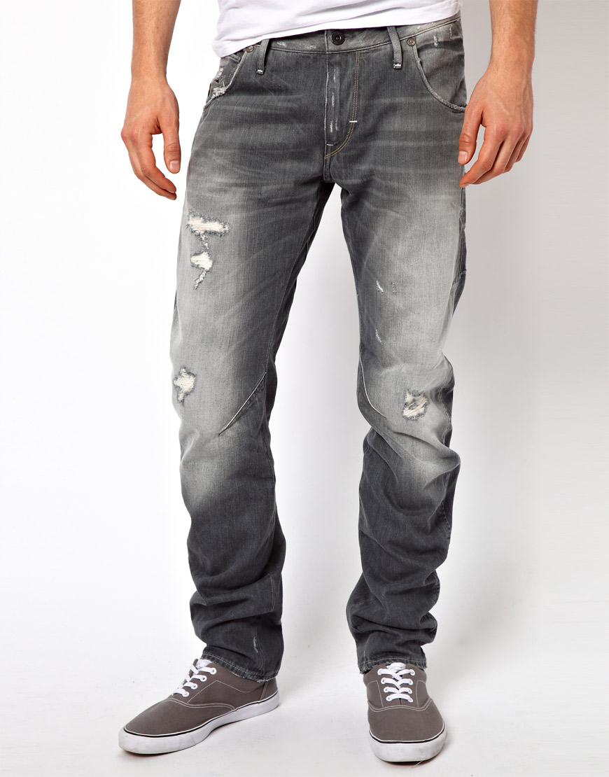 g star raw grey jeans